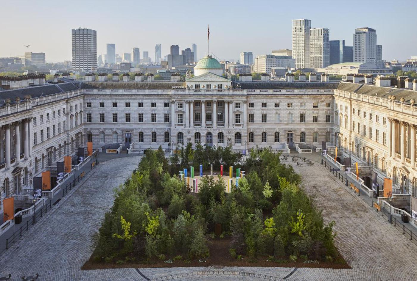 Forest for Change, London Design Biennale, Somerset House (Ed Reeve)