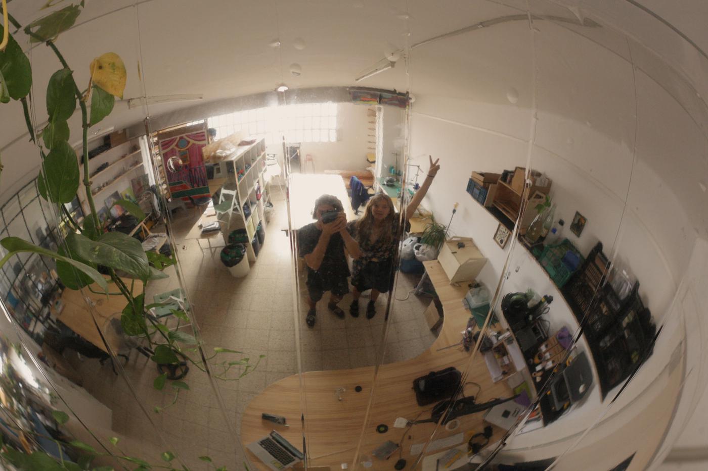 Us in our studio