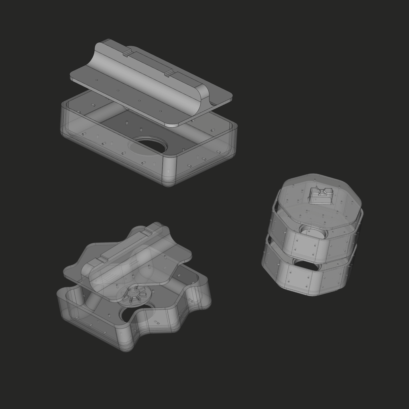 Domingo Club tempeh mould in FreeCAD