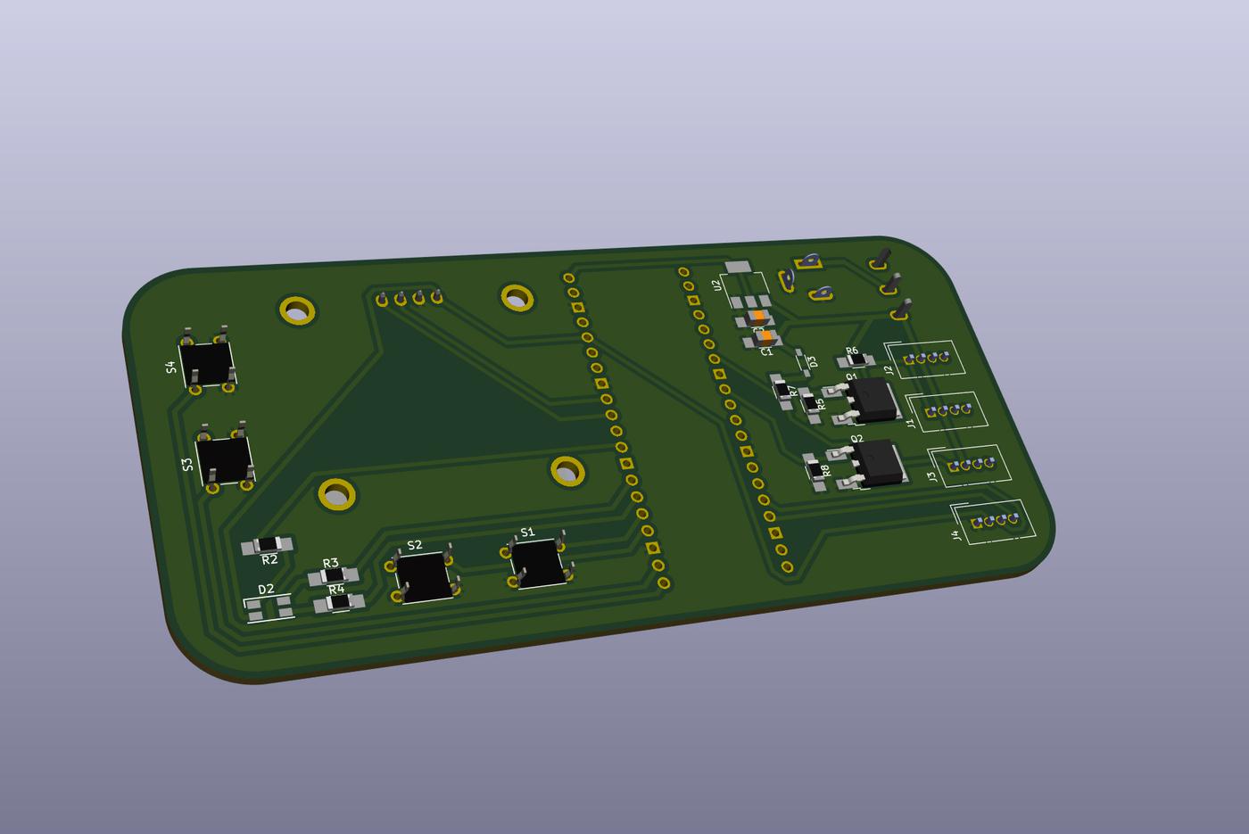 PCB back